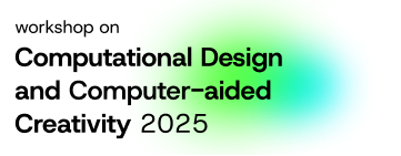 Logotype of the Workshop on Computational Design and Computer-aided Creativity 2025